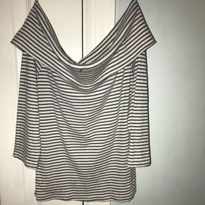 Off Shoulder Crop Top